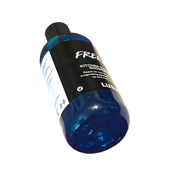 Lush Kitchen Exclusive Freeze Peppermint Sea Salt Shower Gel Body Wash NWT - Picture 5 of 12